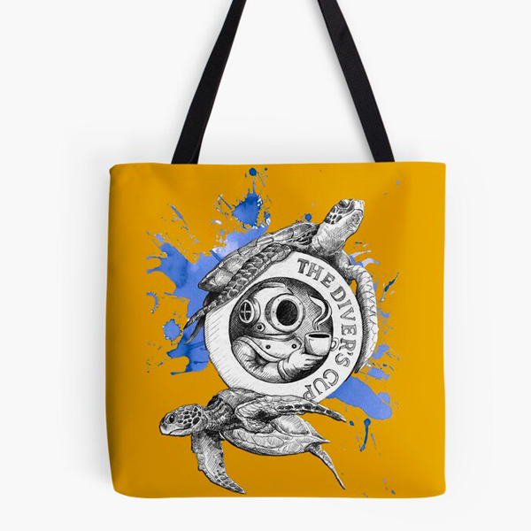 The Divers Cup Turtle Tote